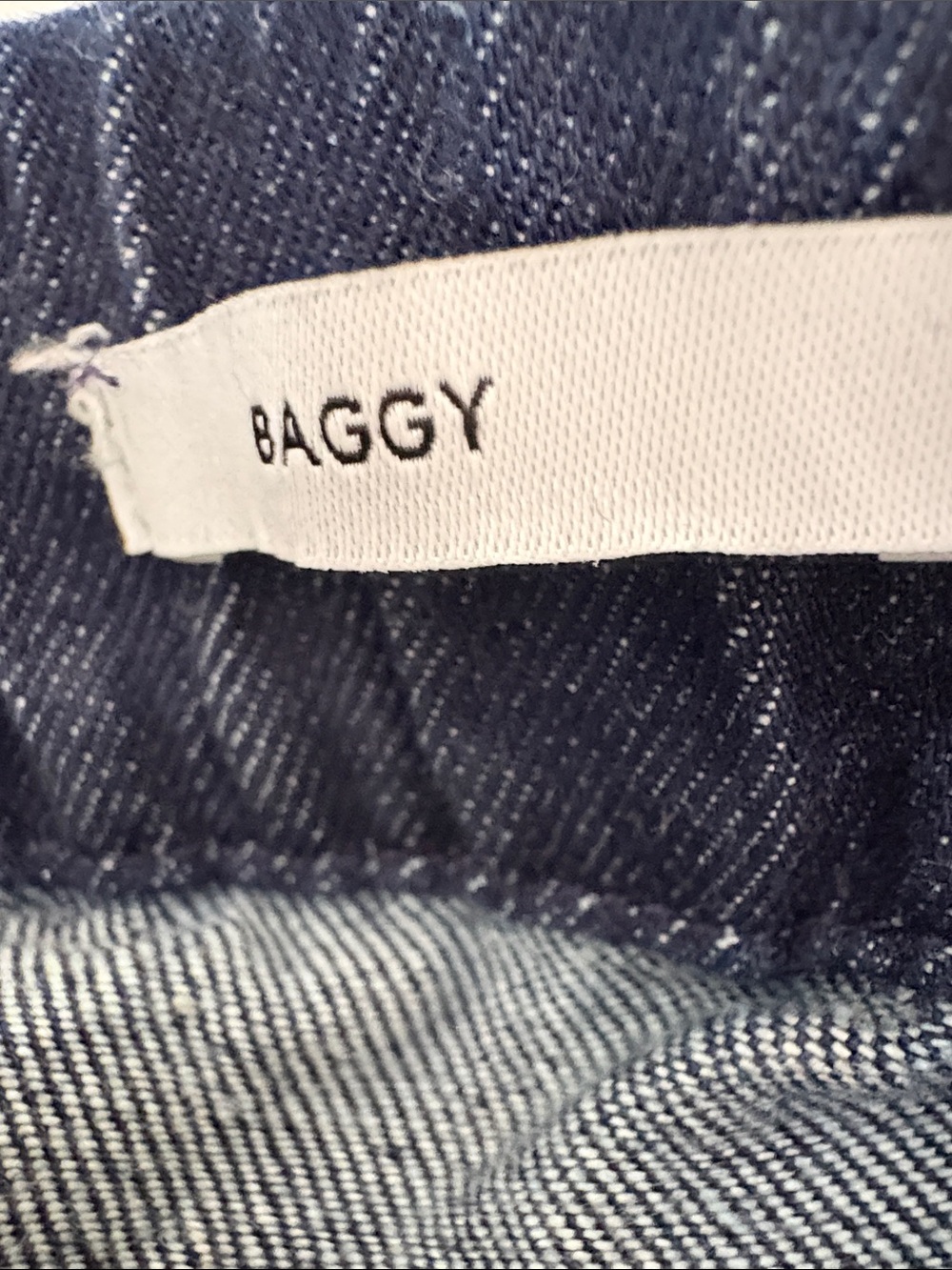 Forever 21 Navy Blue Denim Jogger Pants - Picture 8 of 11